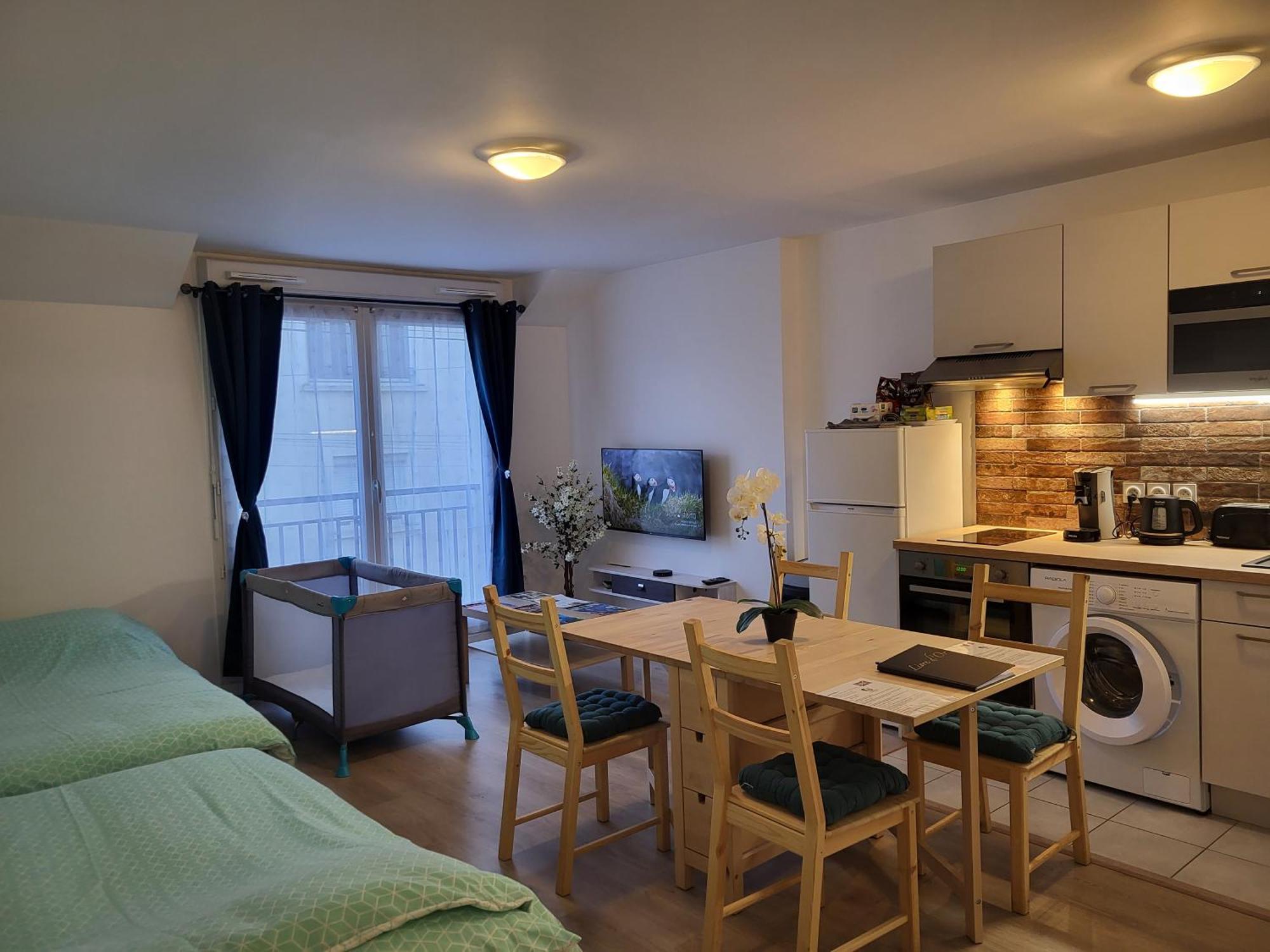 Studio Cosy A 5 Minutes De Disneyland Paris Chalifert Buitenkant foto